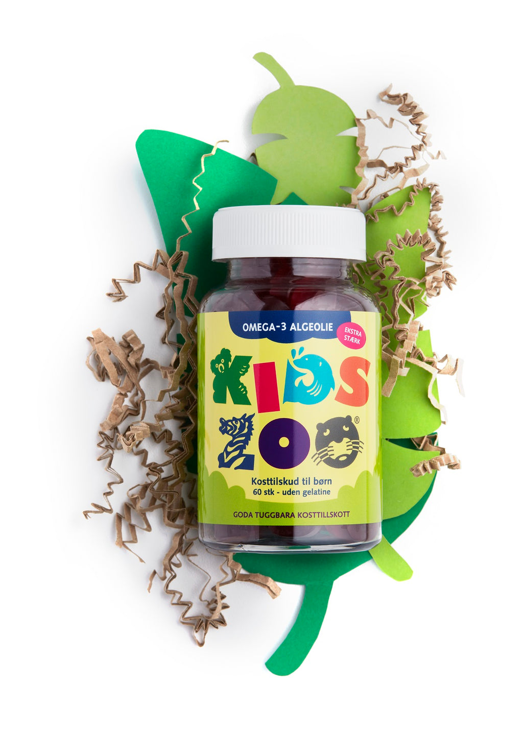 Kids Zoo® Alge Omega-3 - Ekstra Stærk